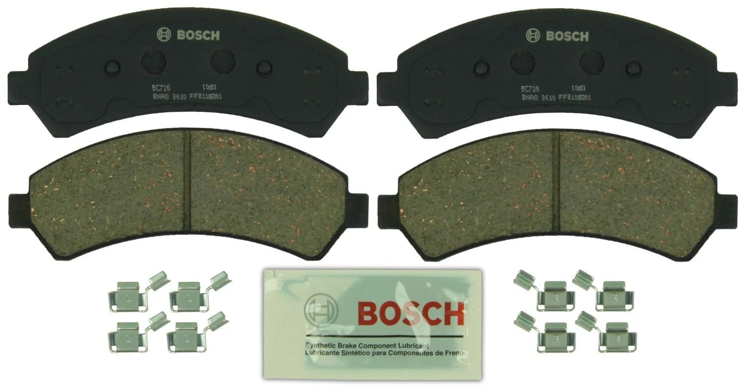 Front QuietCast Ceramic Brake Pads for Bosch (BC726)