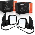 2X Power Mirrors with Power Fold for Ford E-150 E-250 Super Duty (2009)