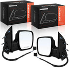 2X Power Mirrors with Power Fold for Ford E-150 E-250 Super Duty (2009)