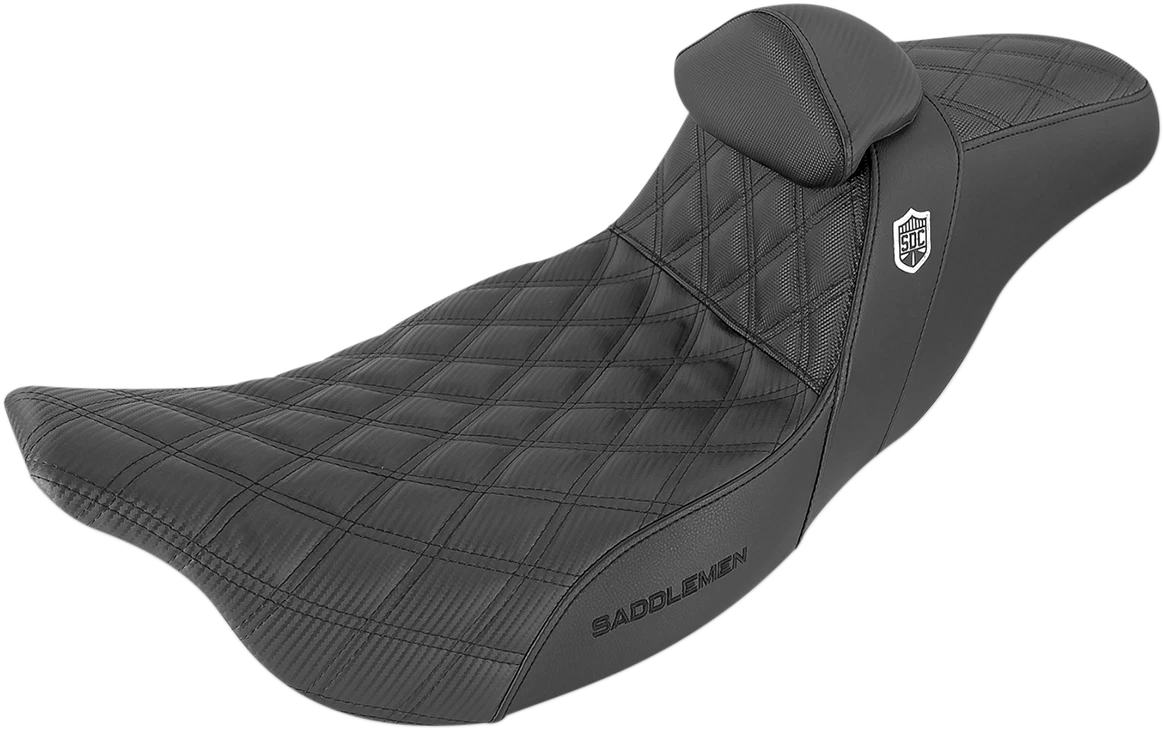 SADDLEMEN Pro Series SDC Performance Seat for Motorcycle