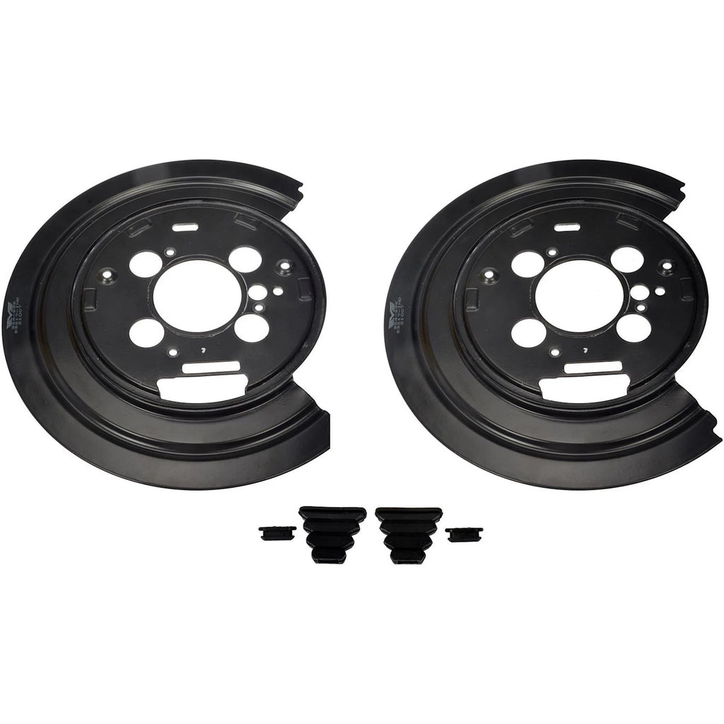 Set of 2 Rear Brake Dust Shields for Ram 1500