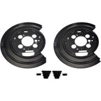 Set of 2 Rear Brake Dust Shields for Ram 1500