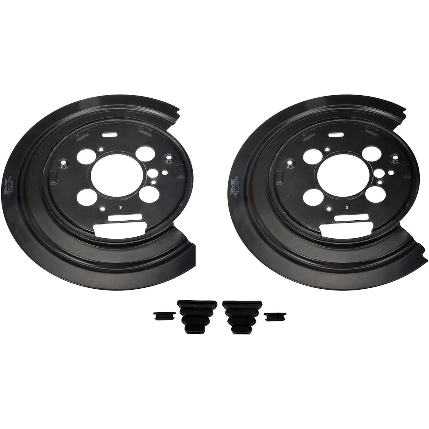 Set of 2 Rear Brake Dust Shields for Ram 1500