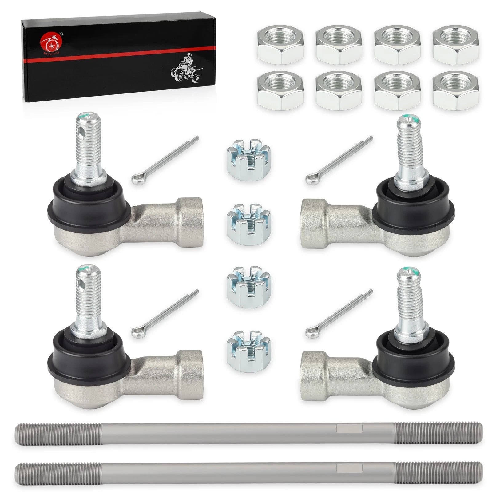 2 Tie Rods Set Left & Right for Polaris Scrambler 90 (2001–2002) #0450503 #0450504