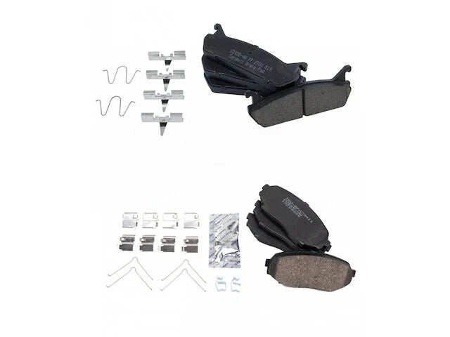 Set of 4 Brake Pads for Mazda Miata (1990–1993) FZ627SM