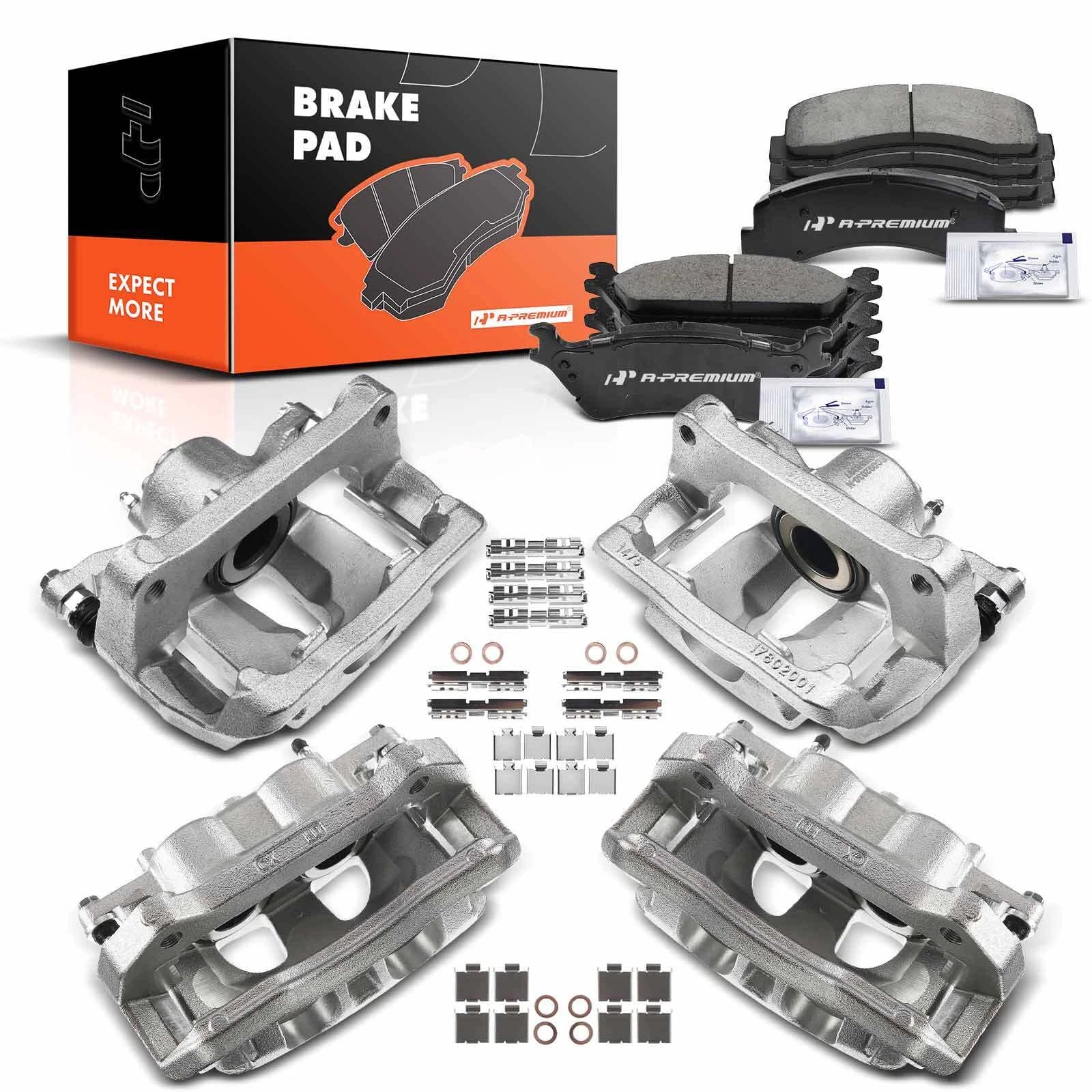 Brake Pads and Calipers Set for Ford F-150 (2012–2016)