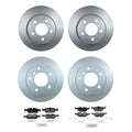 Hella Front Rear Rotor Bosch Ceramic Brake Pad Kit for BMW E36 318is (1997)