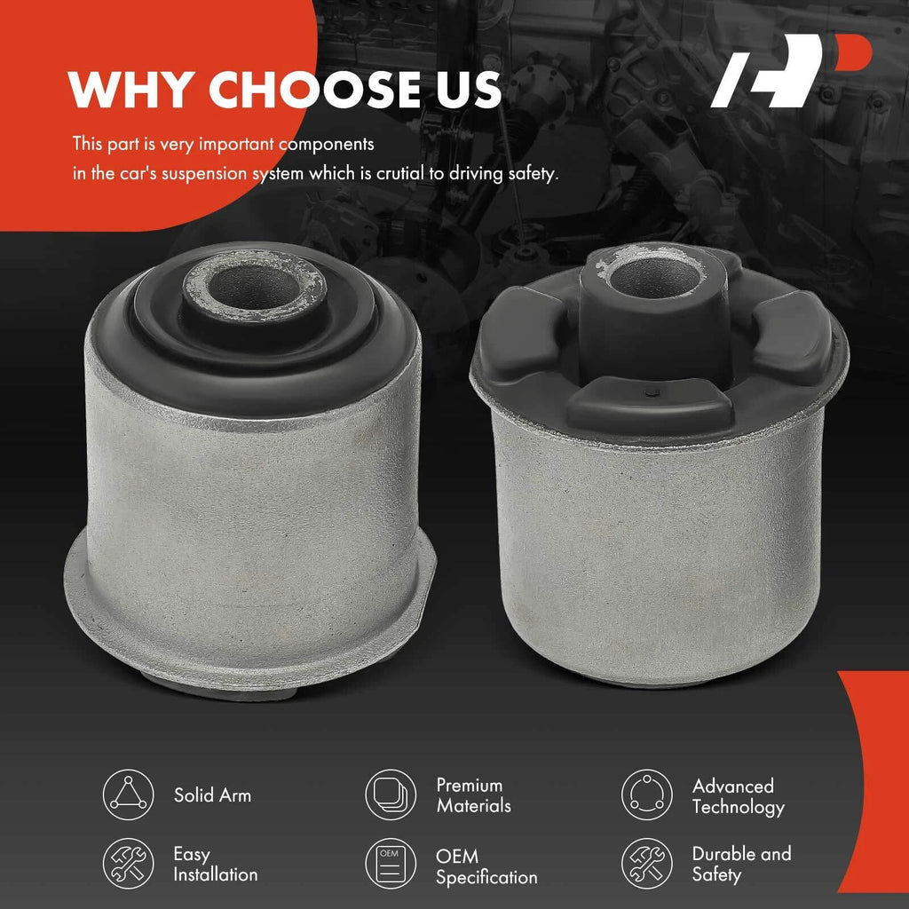 2X Front Lower Control Arm Bushing for Jeep Liberty (2002-2012)