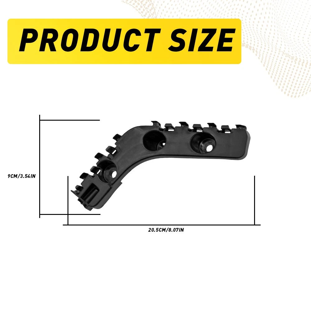 Set of 2 Front Bumper Bracket Supports for Jeep Grand Cherokee (2011-2013)
