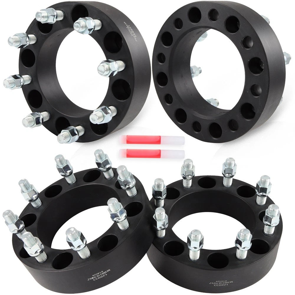 Set of 4 Wheel Spacers for Ford F-250 (1988–1998) 2" 8x6.5