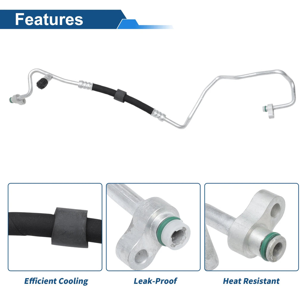 A/C Refrigerant Liquid Hose for Mercedes-Benz E-Class (2009–2016) No.2128302316