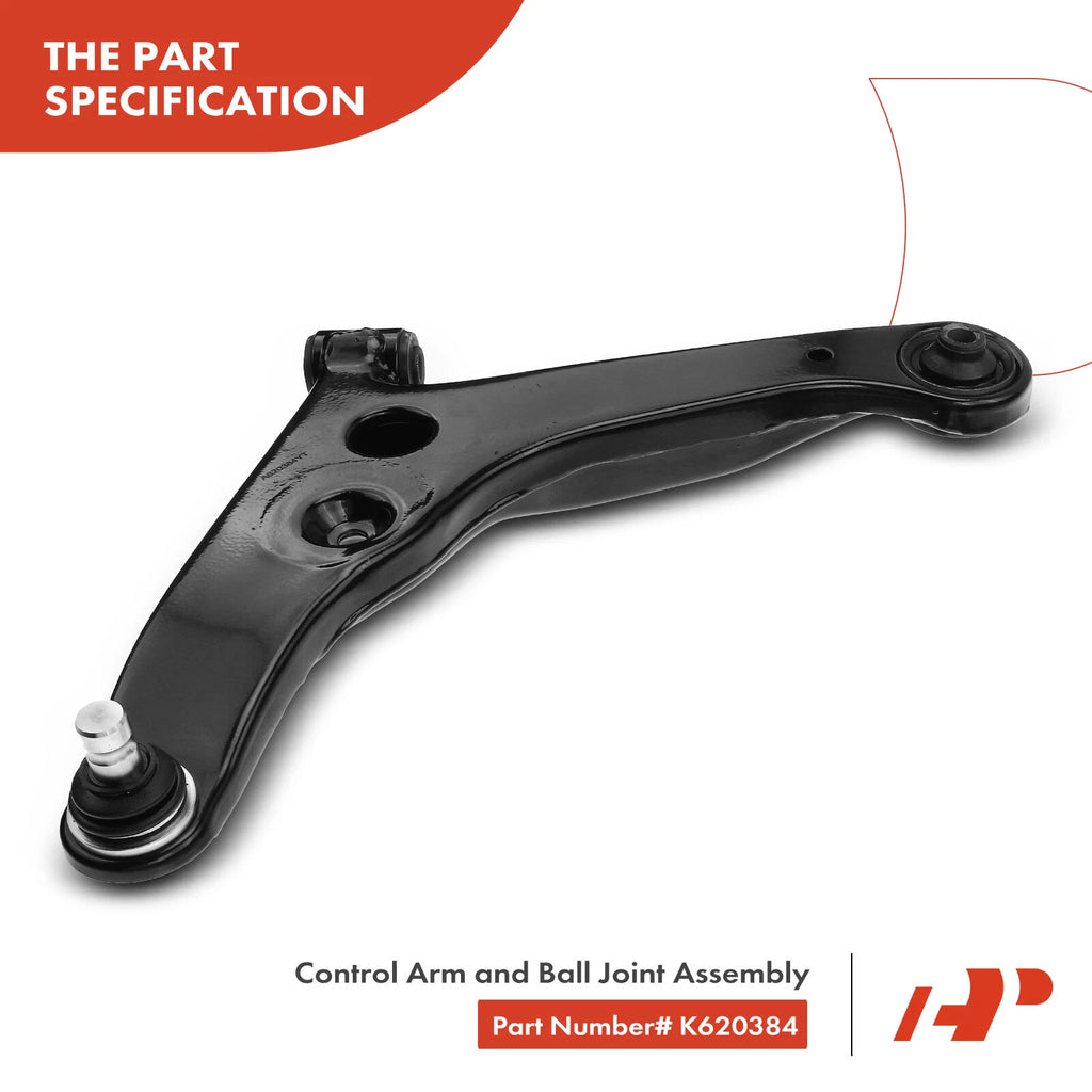 6X Front Control Arm Ball Joint & Sway Bar for Mitsubishi Lancer (2003-2006)