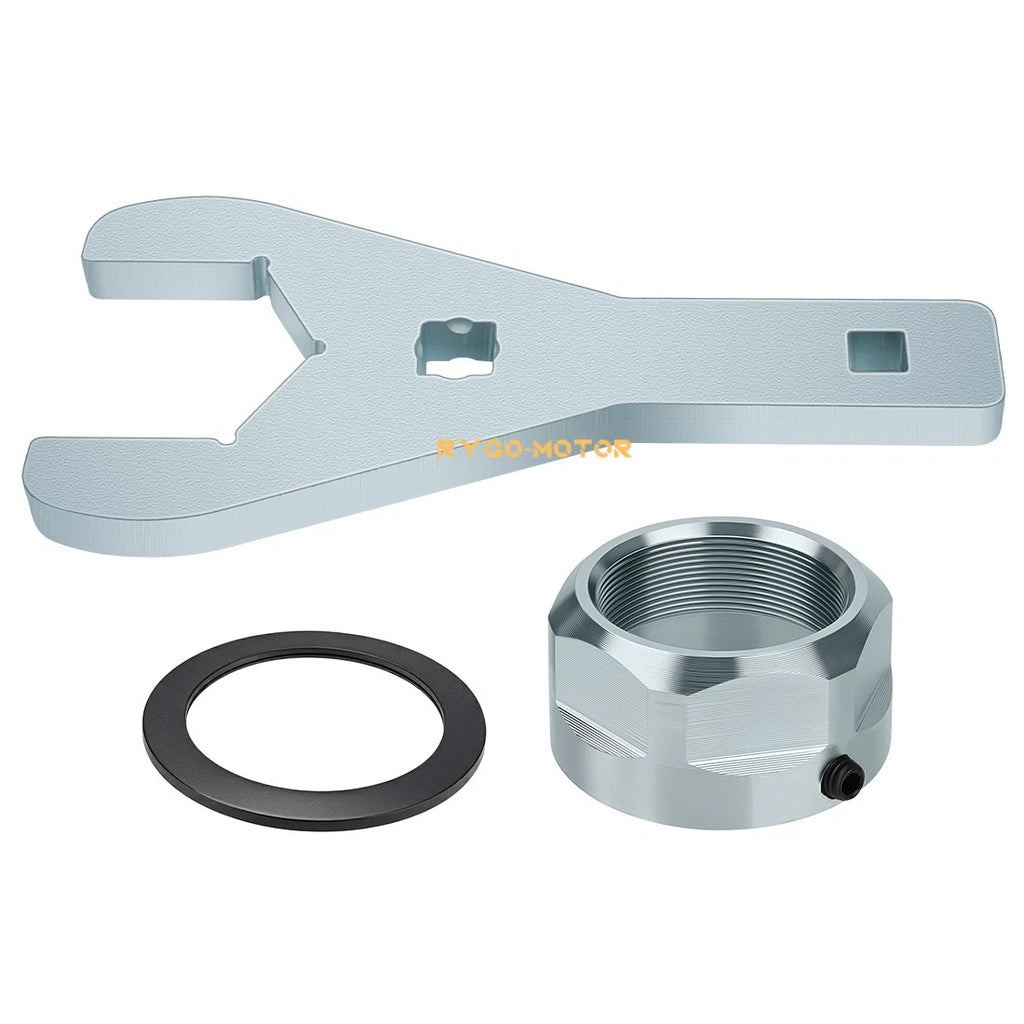 Rear Axle Nut Wrench Tool 46mm & Lock Nut Set for Yamaha YFZ450 (2004–2023)
