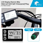 LCD Display S866 for Ebike Scooter (24V 36V 48V) Waterproof