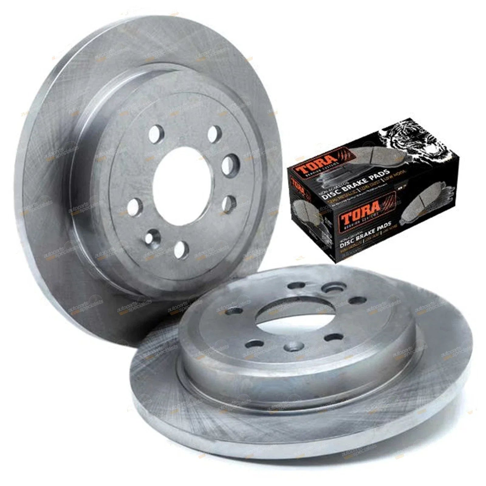 Rear Disc Rotors + Brake Pads for Falcon BA BF FG (2002-2012) G6 G6E XR6 XR8