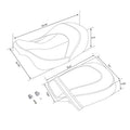 Gel Seat for Harley Touring Electra Road Glide (2009–2023)