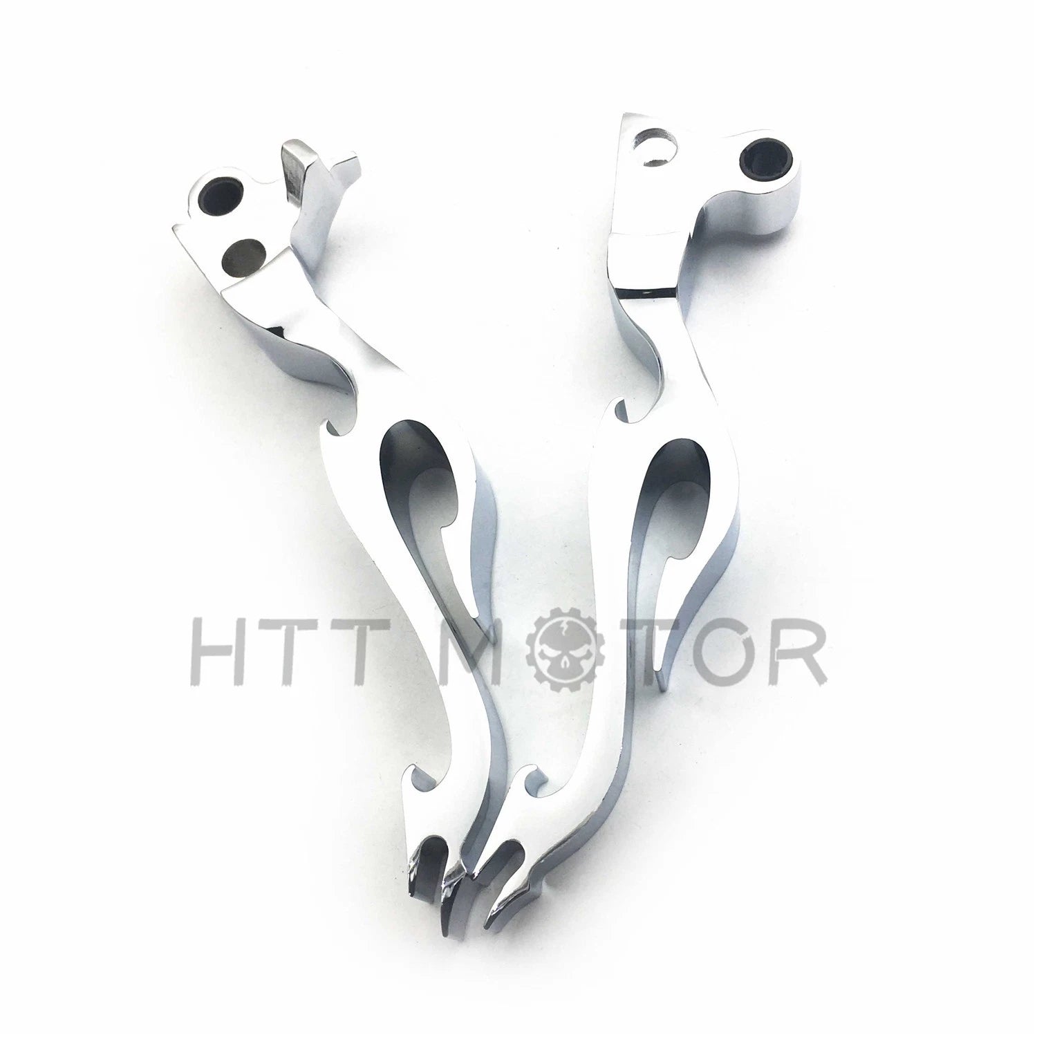 Chrome Brake Clutch Lever Hand Control for Harley XL Dyna Softail Touring (2000–2023)