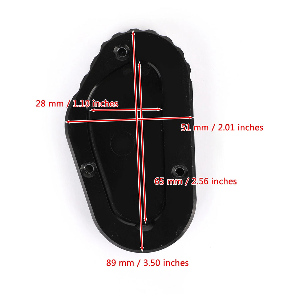 Kickstand Enlarged Plate Pad for Triumph Bonneville T100/T120 (2016–2020)