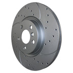 Set of 2 Front Drilled 300mm Brake Rotors for Mini F39 F48 F60