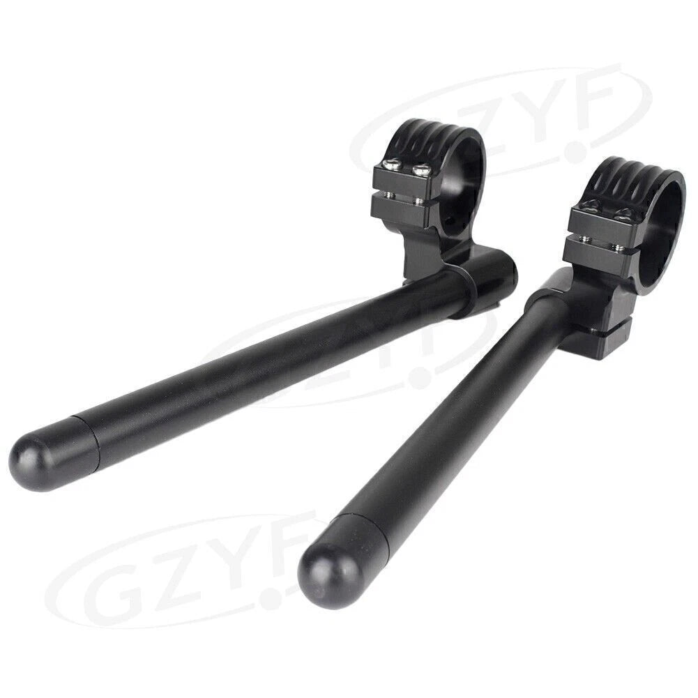 Clip On Handlebar Fork Tubes for Universal Motorcycles (50mm, 3 Colors)