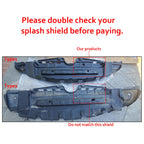 Front Lower Engine Splash Shield for Toyota Sienna (2011–2020)