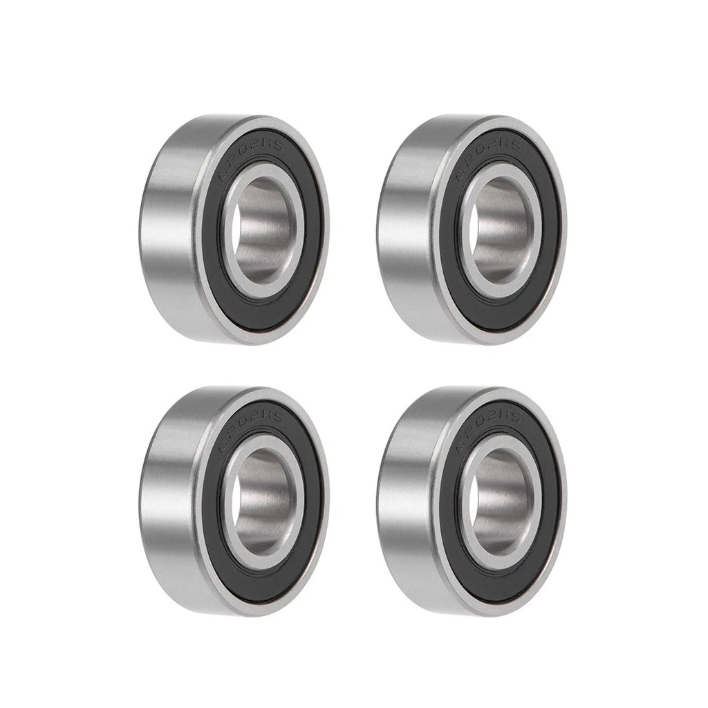 Set of 4 Deep Groove Ball Bearings 6202-2RS for Z2 15x35x11mm