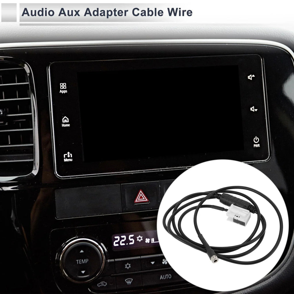 Audio Aux Adapter Cable Wire Stereo Radio Harness for BMW Car
