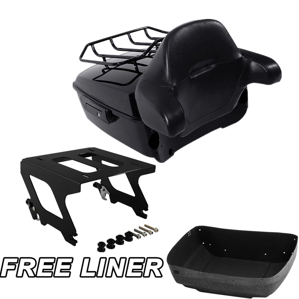 King Trunk Pad Solo Mount Rack for Harley Low Rider S FXLRS (2020–2025)