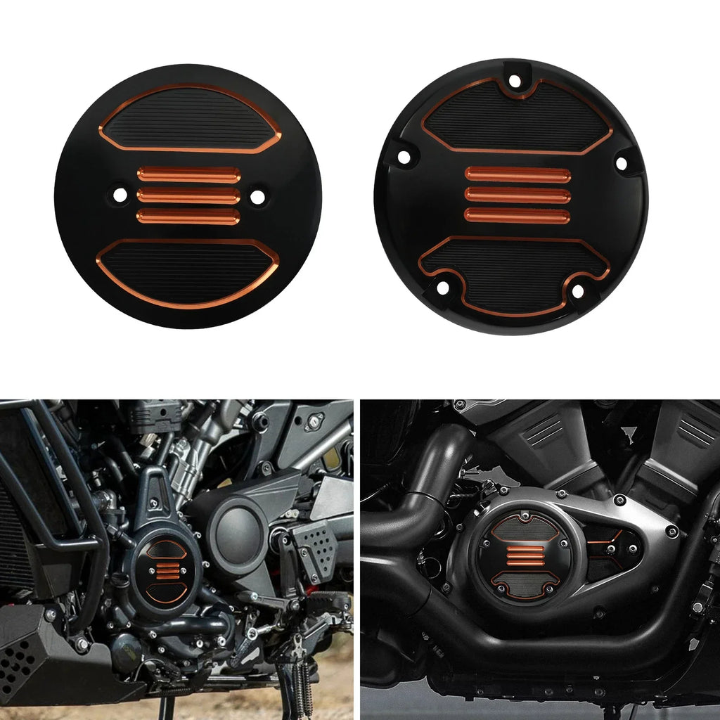 Alternator Plug Clutch Trim Cover Foot Pegs for Harley Sportster (2021-2025)
