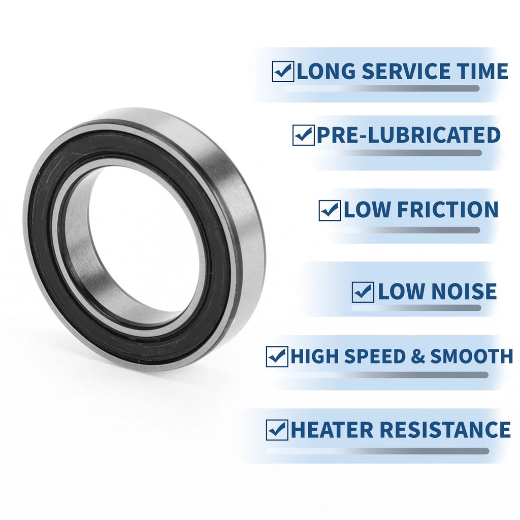 6802VV Deep Groove Ball Bearing for Scooter Skateboard Wheel (15x24x5mm)
