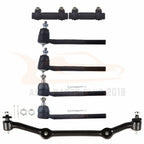 Set of 7 Inner Outer Tie Rod Ends for GMC Sonoma (1996–2003)