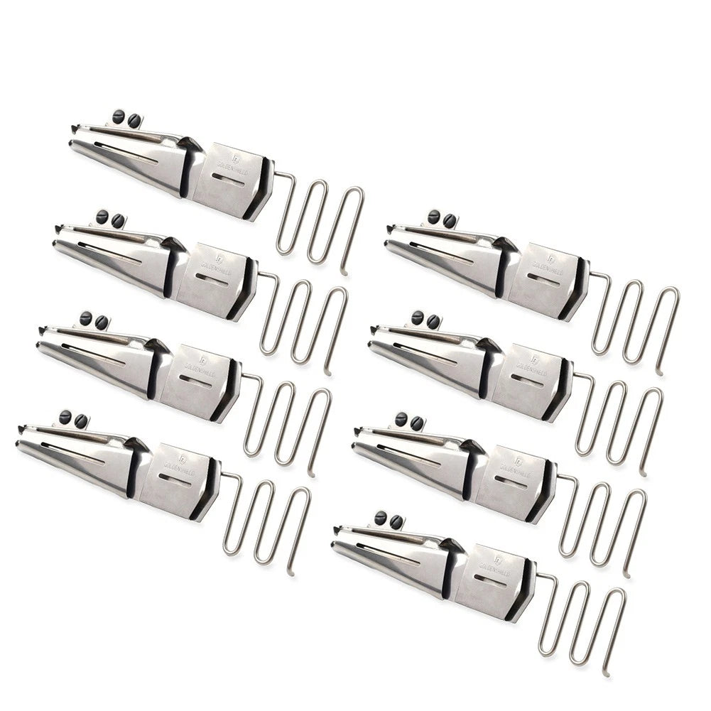 Semi-Fold Post Mount Binding Attachment for CoverStitch Machine