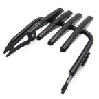 Detachable Skull Stealth Luggage Rack for Harley Touring FLHR FLTR (1997–2008)