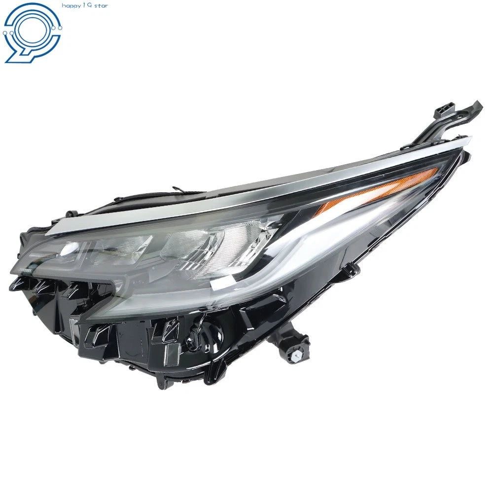 Full LED Headlight for Toyota Sienna XSE (2021–2022) Black Housing