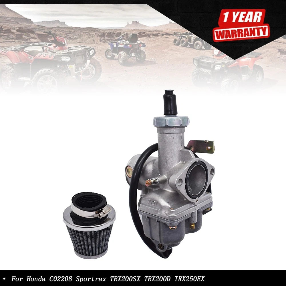 Carburetor and Air Filter for Honda FourTrax 200 (1986–1997)