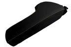 Console Lid Pull Over Cover Leather for Chevrolet Camaro (2016–2023) Orange Stitch