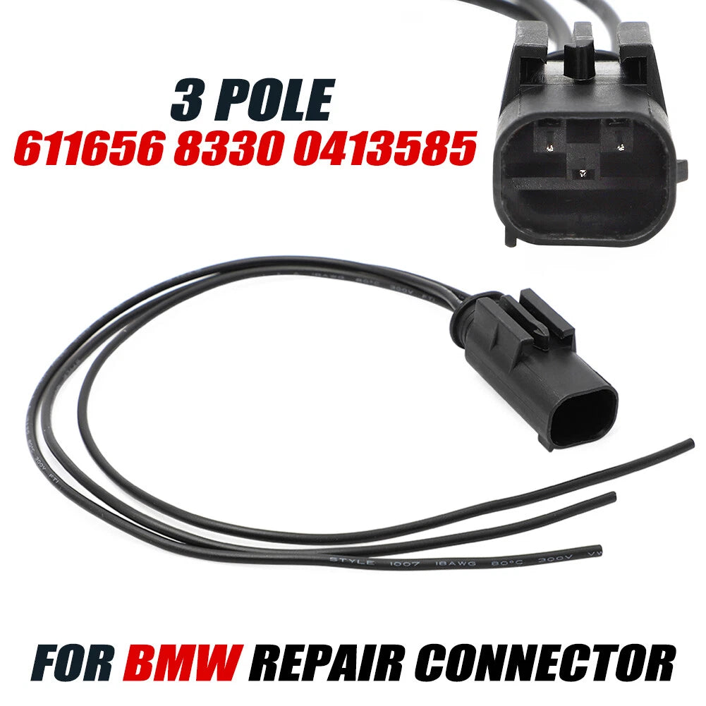 Repair Connector 3 Pole for BMW Motorcycle (611656, 8330, 0413585)