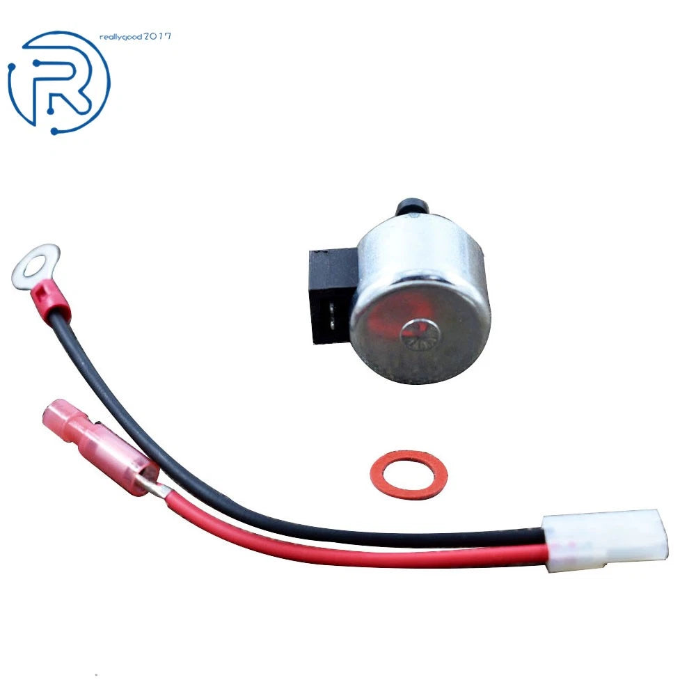 Carburetor Fuel Shut Off Solenoid Kit for John Deere (Fits Various Models)
