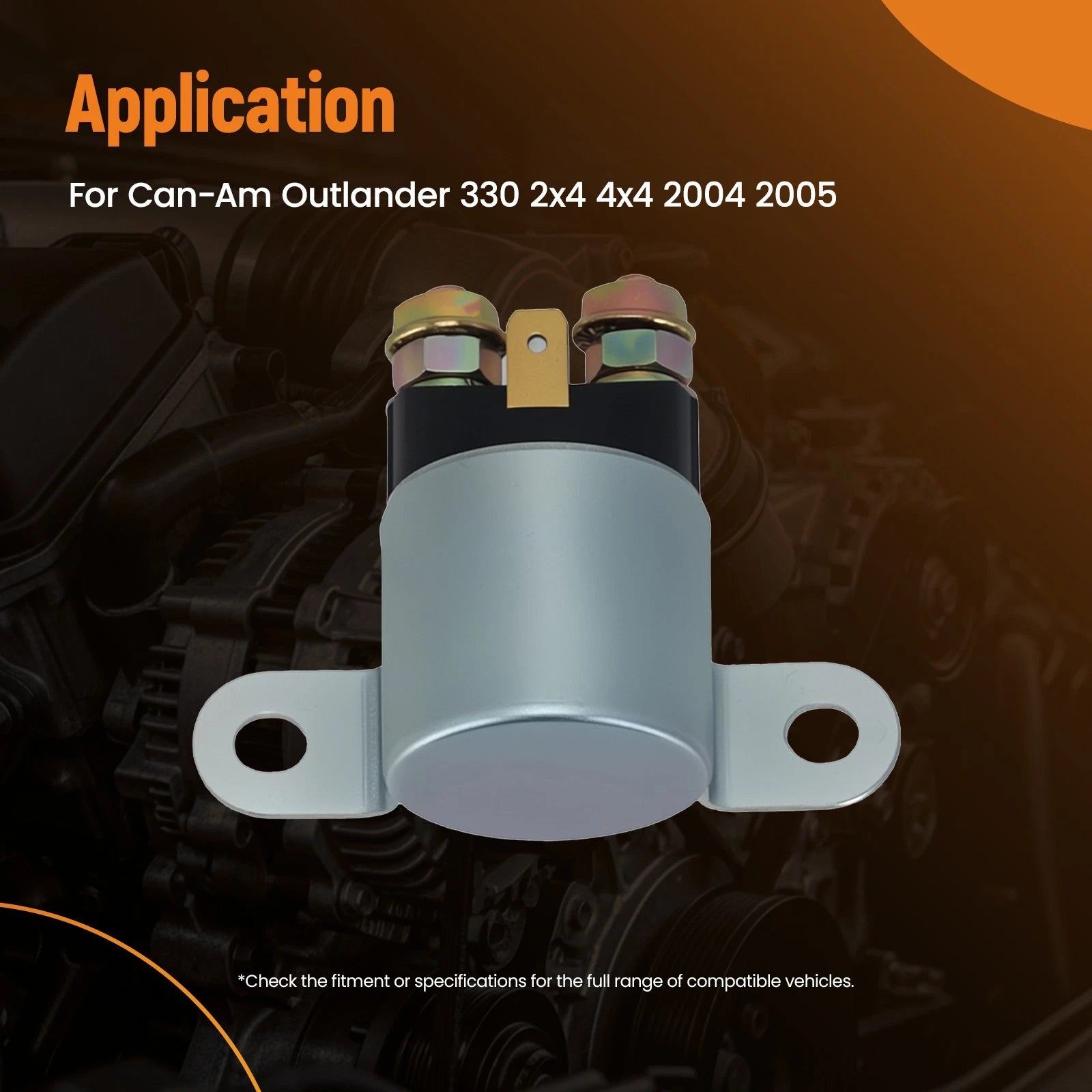 Starter Solenoid Relay for Can-Am Outlander 330 (2004–2005) 710000252 710007777