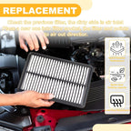 Car Engine Air Filter for Mercedes-Benz (No. 6510940104) - Long Life