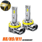 AUXITO LED Headlight Bulb H9 H8 H11 Canbus Kit 10000LM for