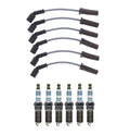 Denso 7mm Wire Set & 6 Iridium Power Spark Plugs for Chevy GMC 4.3L V6 (1996–2002)