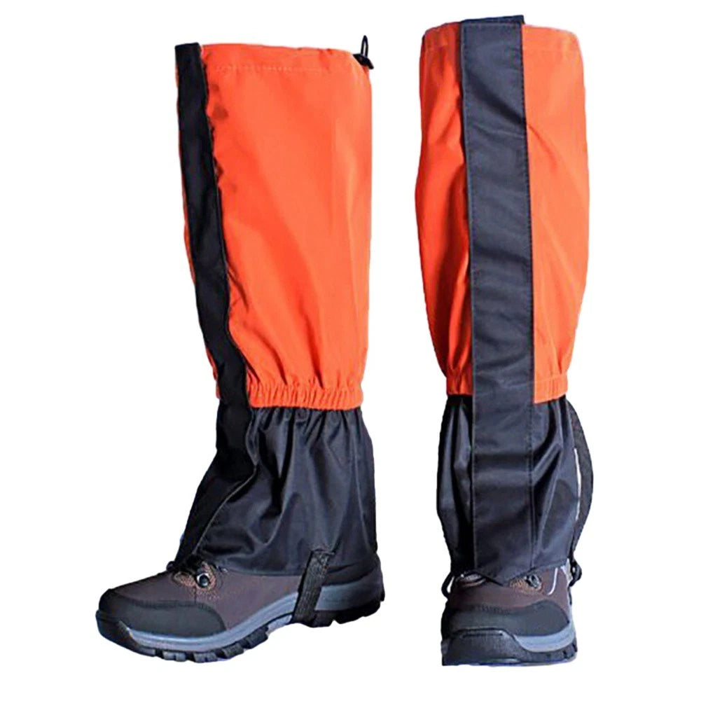 Waterproof Snow Leg Cover Gaiter for Hiking Boots (Universal Fit)