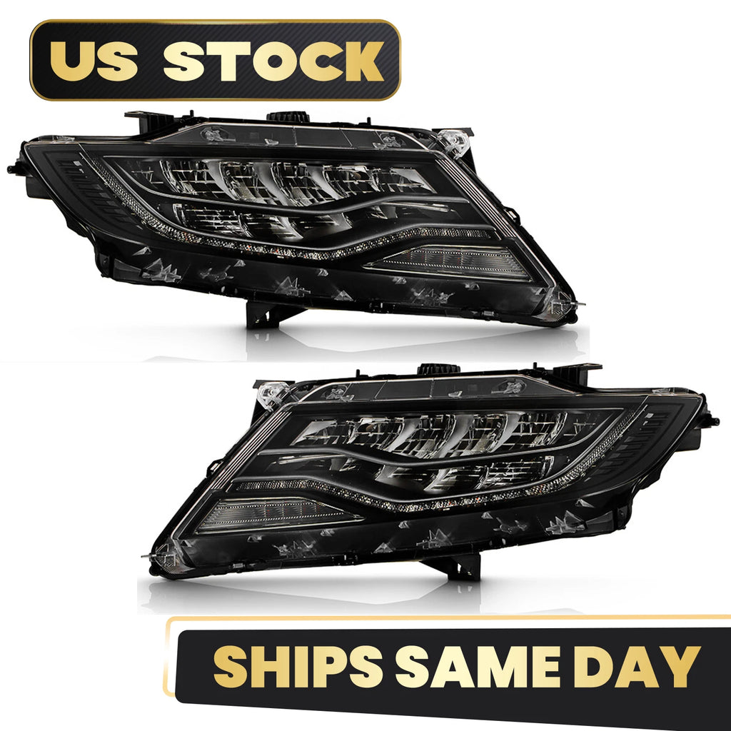 LED Headlight Set for Lincoln MKX (2016–2018) Left + Right Pair