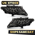 LED Headlight Set for Lincoln MKX (2016–2018) Left + Right Pair
