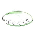 Steel Wire Trolling Lure 7 Strand for Offshore Fishing (Glow Effect)