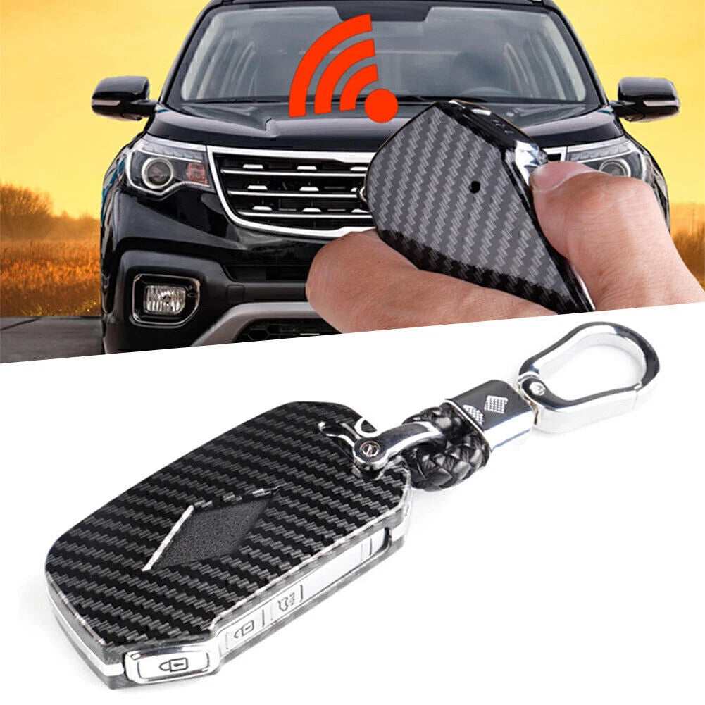 ABS Key Fob Cover Shell for Kia Forte, Telluride, K3, K5, Optima, Seltos