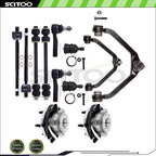 Set of 12 Front Control Arm Sway Bar End Wheel Bearing Hub for Ford Ranger (2003–2004)