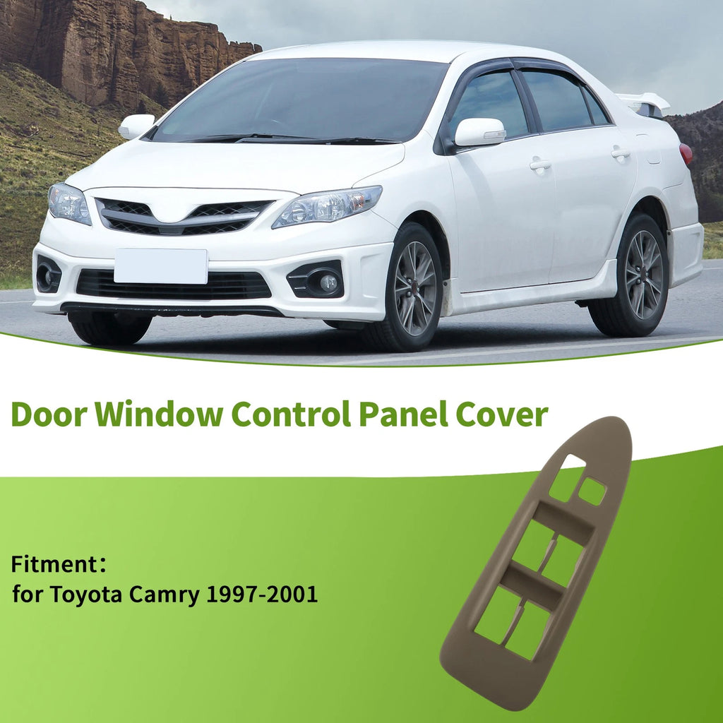 Left Side Window Switch Bezel Cover for Toyota Camry (1997–2001) No.74232AA030E0