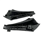 Front Wiper Side Cowl Extension Cover Trim Set for 2013-2018 Toyota RAV4